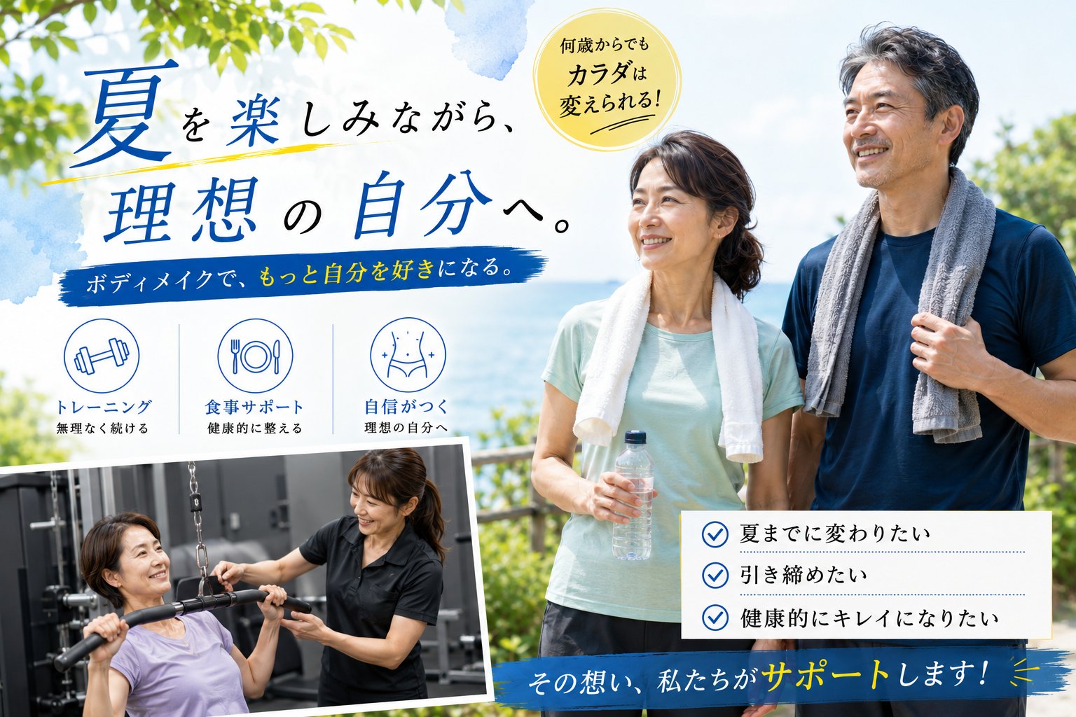Fitness Partner久が原店のトレーニング風景